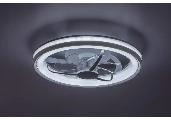 Rabalux 71335-LED Plafoniera dimmerabile con ventilatore FANRICIUS 40W/230V 3000/4000/6000K+RC