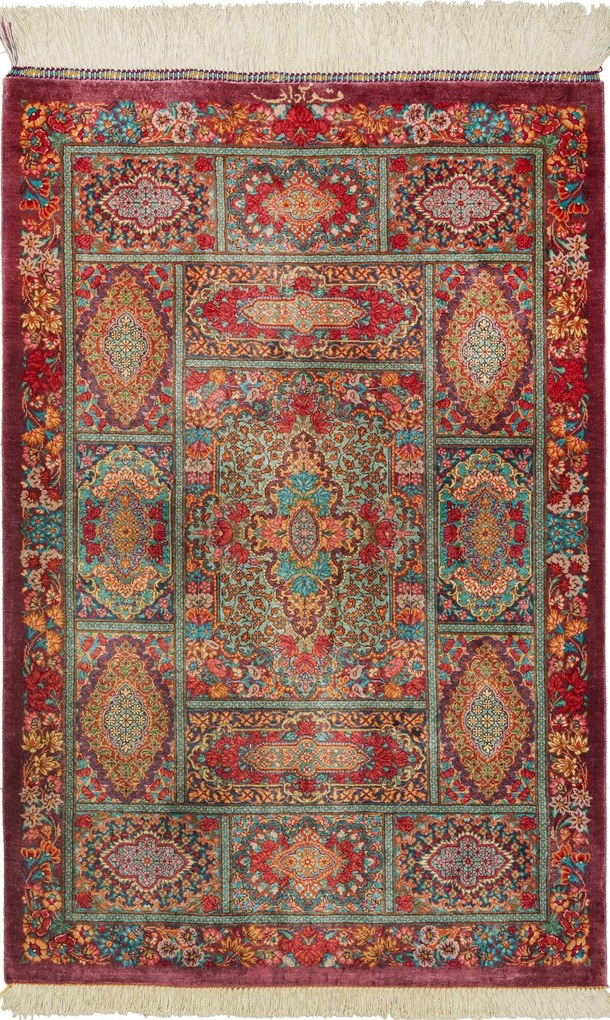 Ghom Tappeto persiano 60 x 90 (Iran) Annodato A Mano