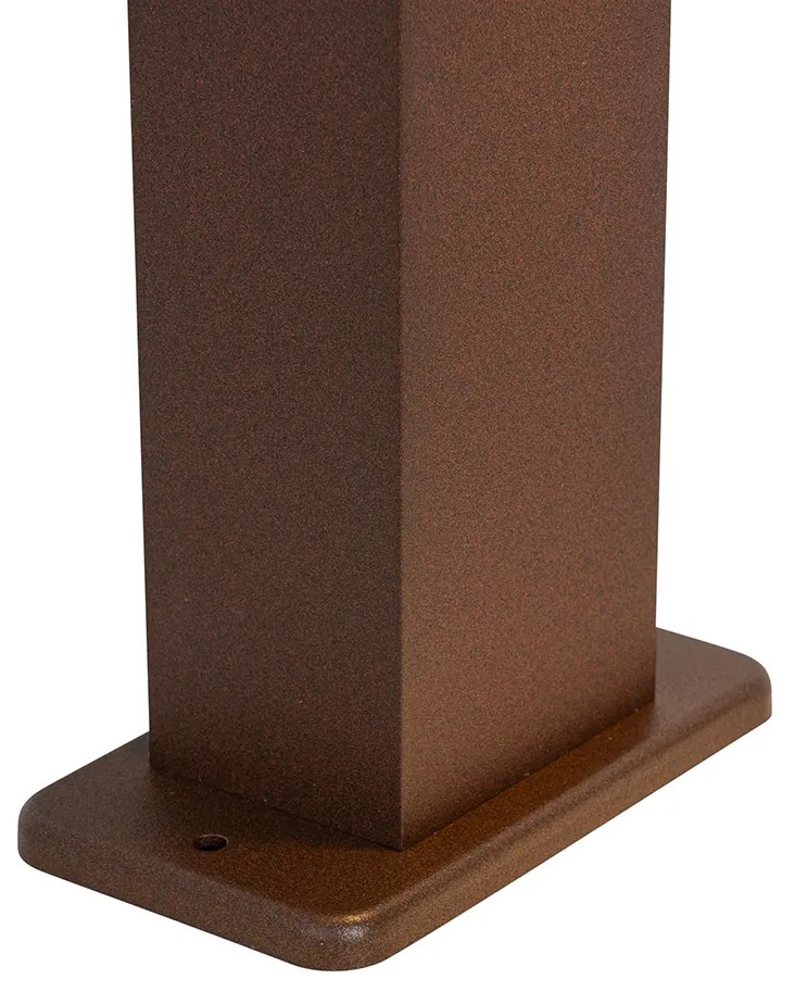 Lampada da terra smart da esterno marrone ruggine 30 cm IP44 incl. WiFi GU10 - Baleno
