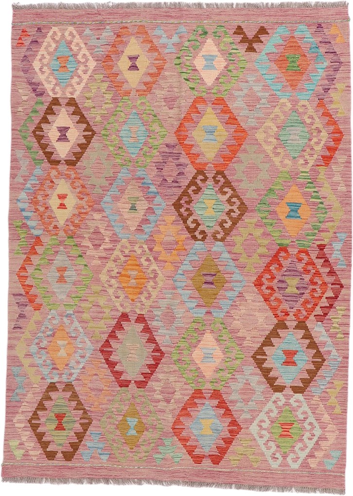 Kilim Tappeto 150 x 210 (Pakistan) Annodato A Mano
