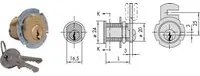 CISA CILINDRO 72210-25 TONDO FILETTATO OTTONE