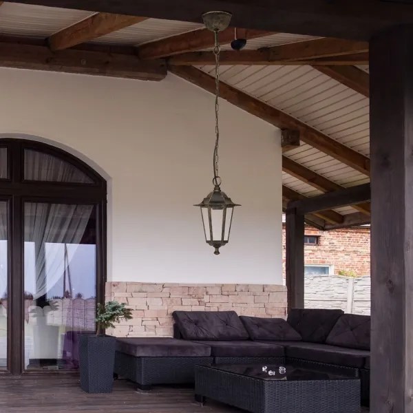 Rabalux 8238 - Lampadario da esterno VELENCE 1xE27/60W/230V