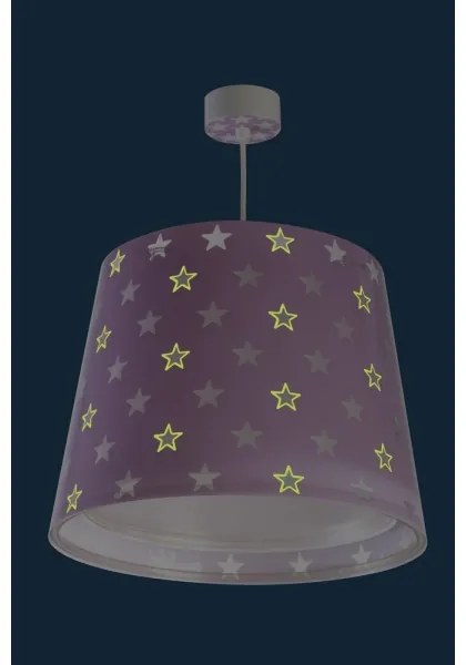 Dalber D-81212L - Lampadarioo per bambini STARS 1xE27/60W/230V