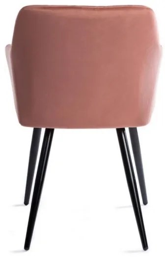 SET 2x Sedia da pranzo RICO rosa