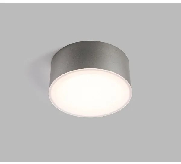 LED2 - Plafoniera LED BUTTON LED/17W/230V argento