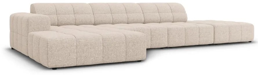 Divano angolare beige (angolo sinistro) Chicago - Cosmopolitan Design