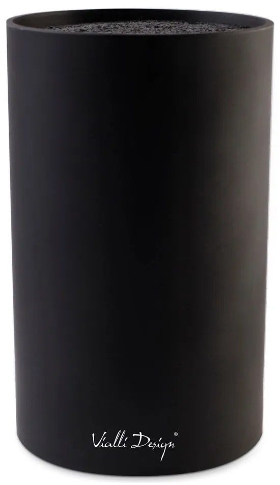 Ceppo universale nero per coltelli - Vialli Design