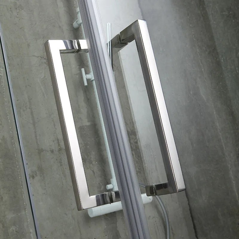 Box Doccia 80X80 In Cristallo 6 Mm Senza Telaio | Lion