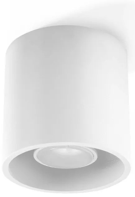 Plafoniera da Soffitto in Alluminio ORBIS 1 GU10 Bianca da Interno