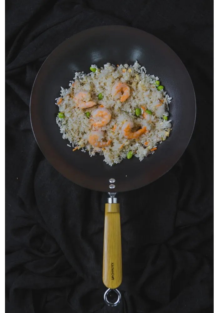 Padella WOK antiaderente ⌀ 30 cm Oriental - Kitchen Craft