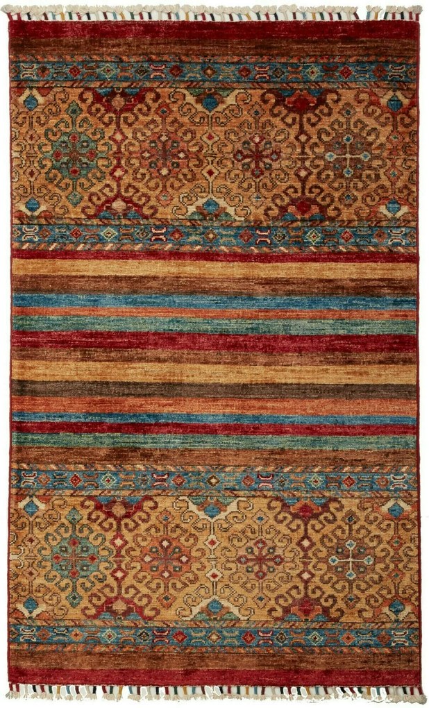 Samarkand Tappeto 120 x 80 (Pakistan) Annodato A Mano