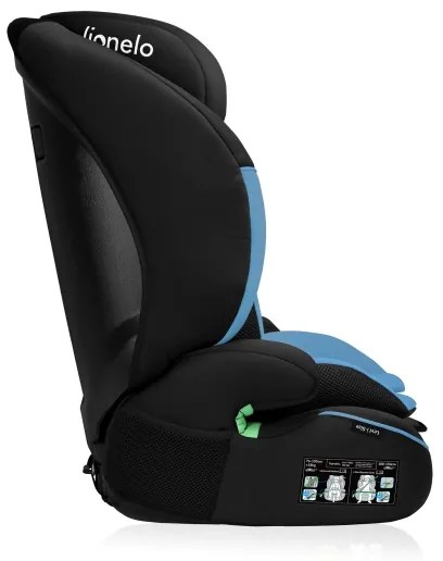 Lionelo - Seggiolino auto LEVI i-Size 76-150 cm Blu Cobalto