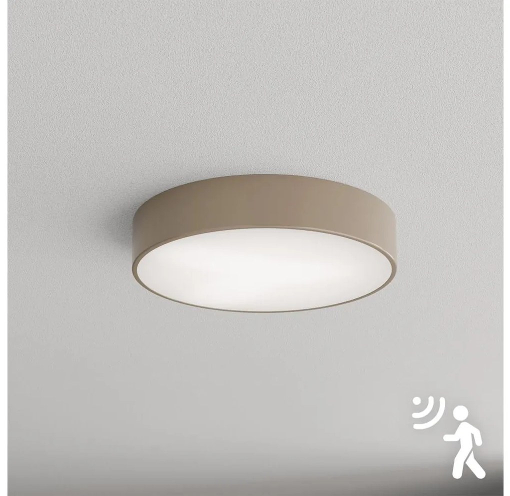 Brilagi - Plafoniera con sensore CLARE 3xE27/24W/230V diametro 40 cm beige