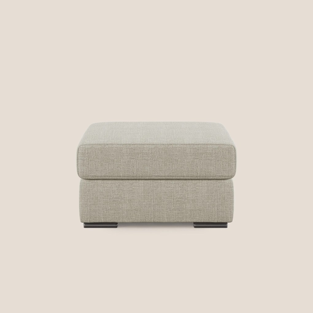 Sun pouf apribile contenitore in tessuto impermeabile morbido intreccio T06