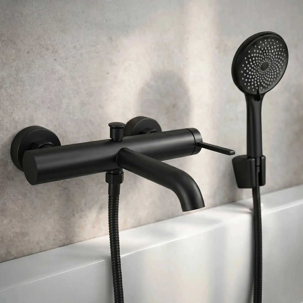 Rubinetto da vasca REA Rivo Black