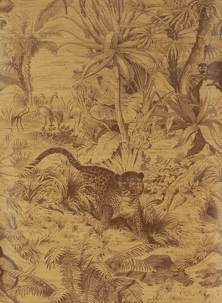 Manuel Canovas Carta da parati Salvator - Cuir
