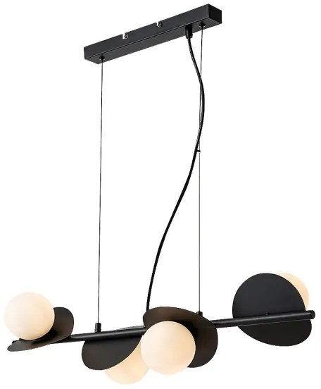 Rabalux 72225 - Lampadario a sospensione con filo JULES 4xG9/5W/230V