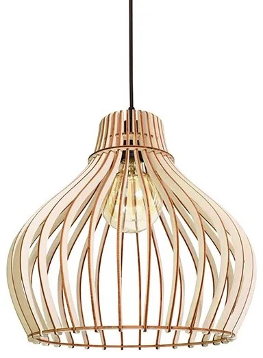 Lampadario su corda BARREL 1xE27/24W/230V diametro 38 cm