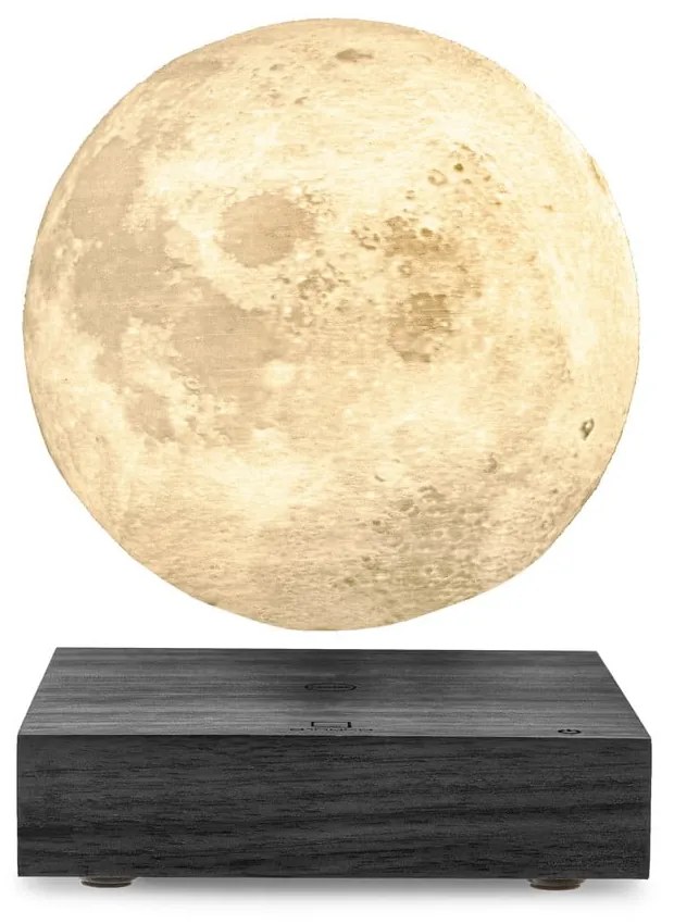 Lampada da tavolo nera (altezza totale 14 cm) Moon – Gingko