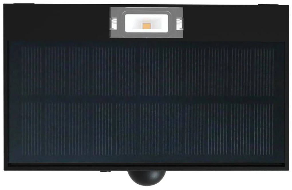 Applique Solare MINI-WALL Nera 350 lumen