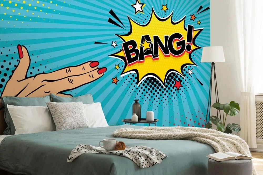 Carta da parati autoadesiva – Motivo pop art - BANG!