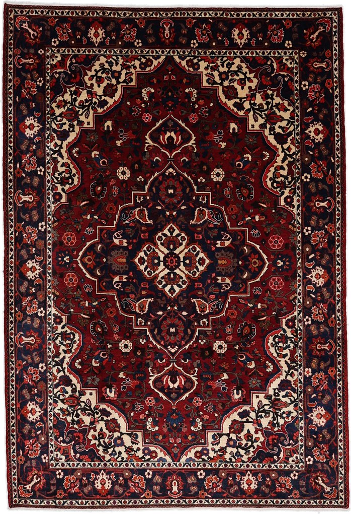 Bakhtiar Tappeto 310 x 210 (Iran) Annodato A Mano