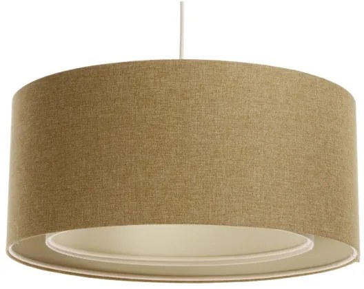 Lampadario a sospensione con filo BOHO TRINITI 1xE27/60W/230V marrone
