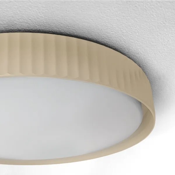 Brilagi - Plafoniera da soffitto dimmerabile a LED LUCIA LED/60W/230V Ø 59 cm beige+telecomando