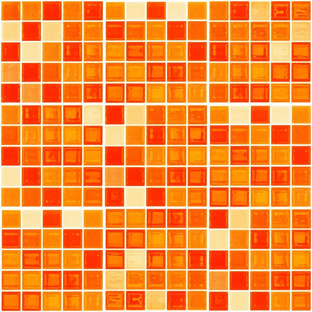 Set di 9 adesivi murali decorativi, 10 x 10 cm Mosaics - Ambiance