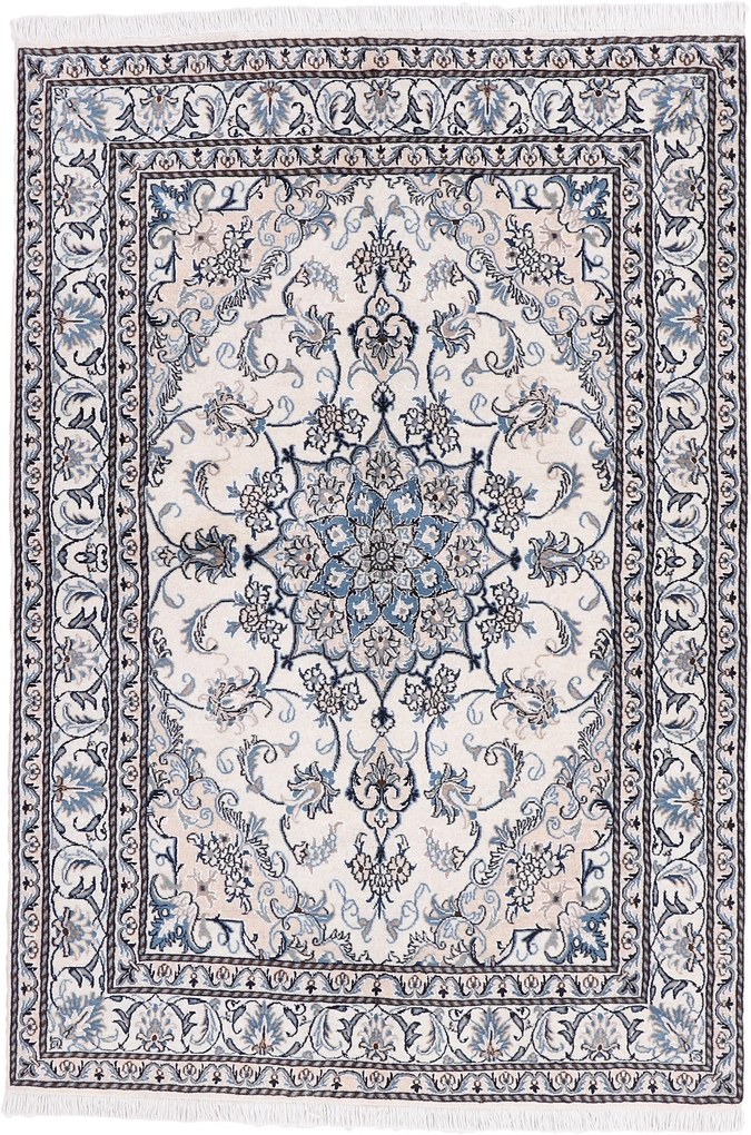 Nain Tappeto 140 x 210 (Iran) Annodato A Mano