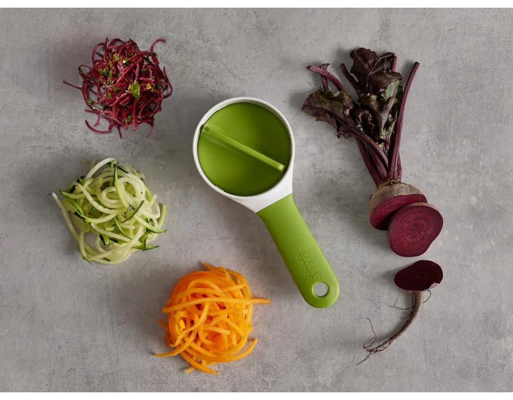 Spiralizzatore verde e bianco SpiroGo - Joseph Joseph