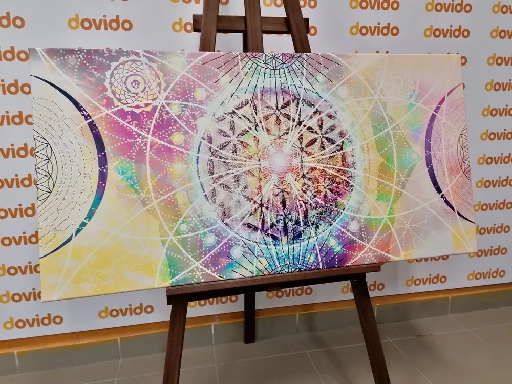 Quadro su tela – Mandala in design interessante