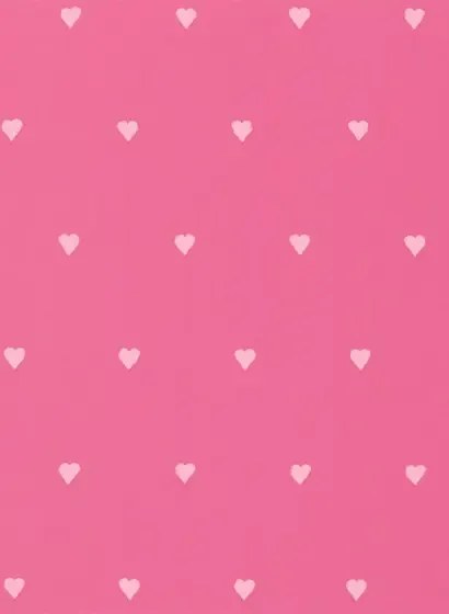 Harlequin Carta da parati Love Hearts - fuchsie/ zuckerwatte