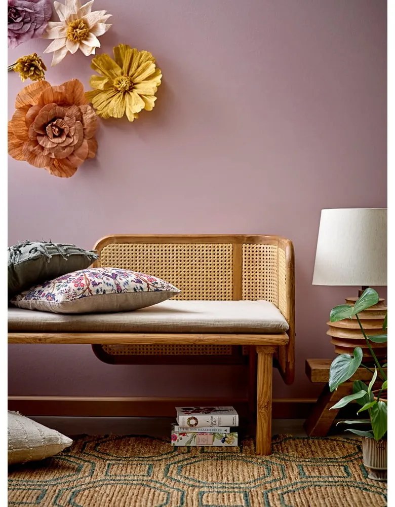 Lampada da tavolo colore naturale scuro con paralume in tessuto (altezza totale 54 cm) Svale – Bloomingville