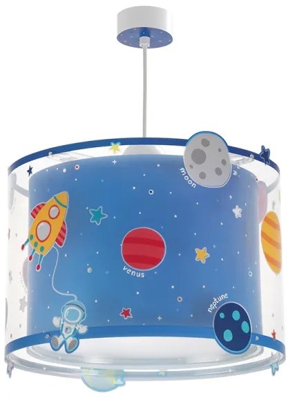 Dalber D-41342 - Lampadario per bambini PIANETI 1xE27/60W/230V