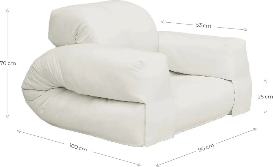 Poltrona blu Hippo - Karup Design