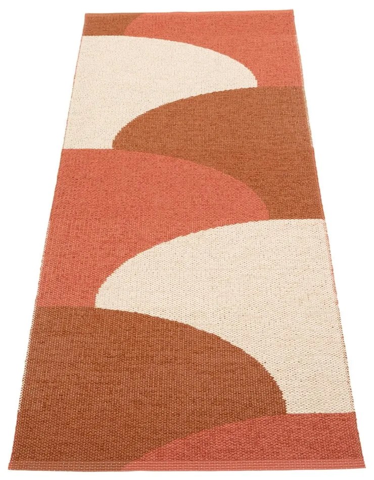 Passatoia da interno/esterno color mattone 70x180 cm Hill Brick Rust – Pappelina