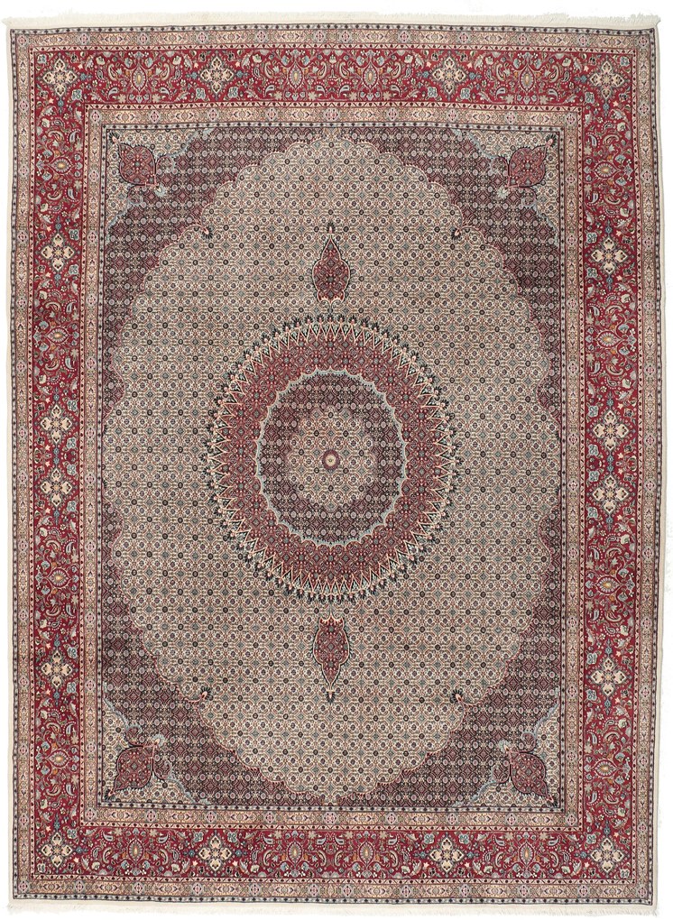 Moud Tappeto persiano 400x290 (Iran) Annodato A Mano
