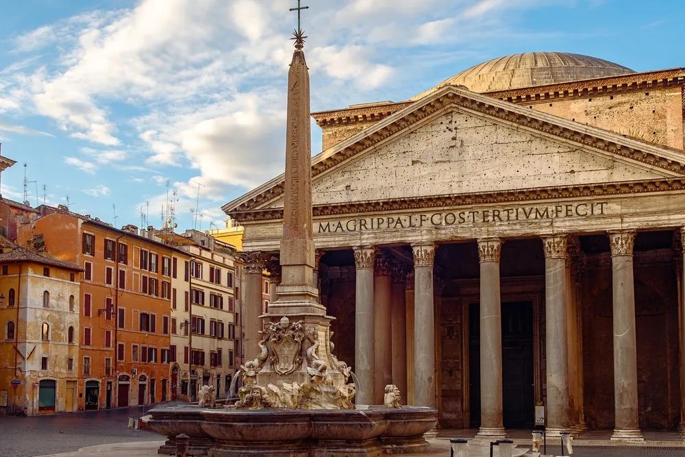 Stampa su tela – Basilica romana