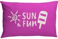 Cuscino Sun Fun Viola, 30x50 cm