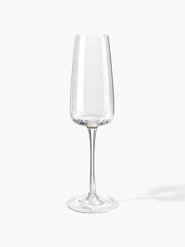 Flute champagne in vetro soffiato Ellery 4 pz