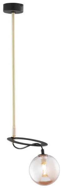 Jupiter 1890 - Lampadario su palo PLANET 1xG9/10W/230V dorato