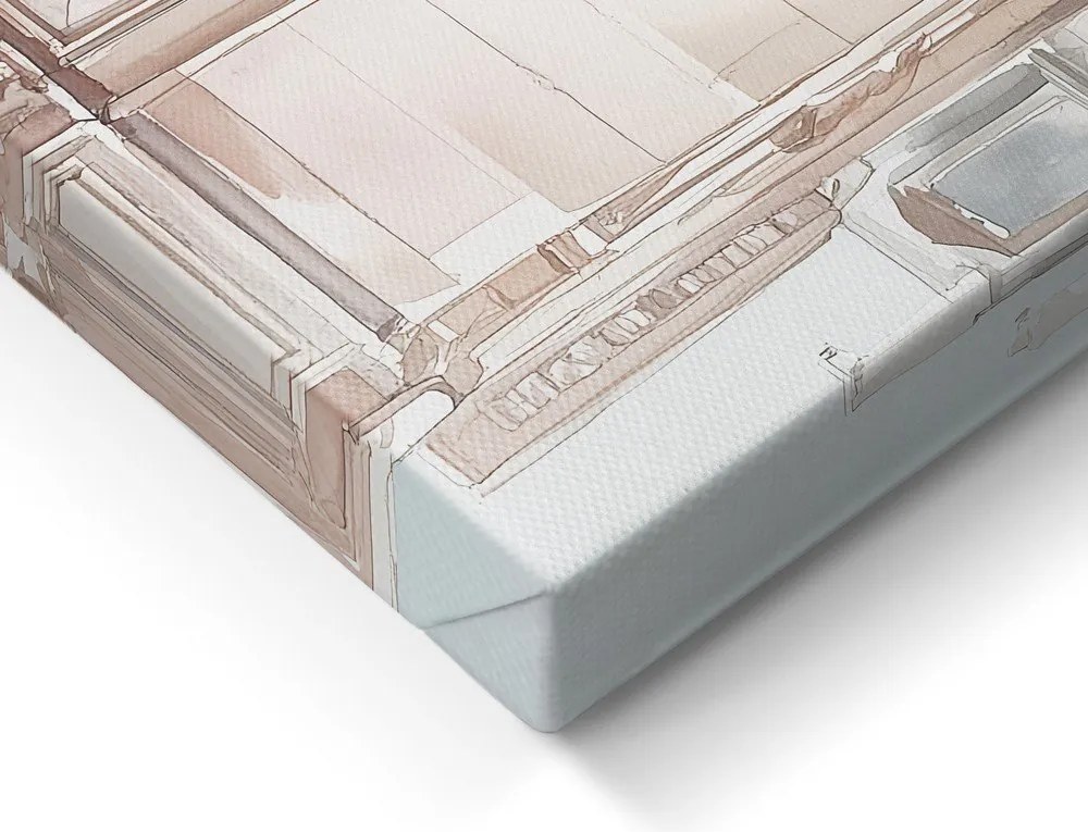 Dipinto 60x80 cm Café de Fleurs – Styler