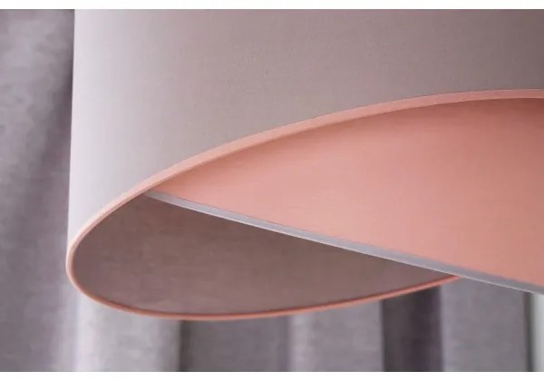 Duolla - Lampadario a sospensione con filo CELLO 1xE27/40W/230V diametro 45 cm rosa