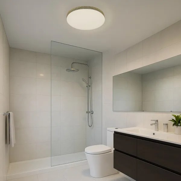 Rabalux 75057 - Plafoniera da soffitto per bagno TOMA LED/18W/230V IP44 Ø 34 cm