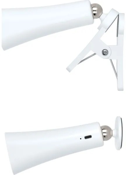 Retlux - Lampada ricaricabile dimmerabile 3 in 1 LED 3W 5V 1200 mAh bianca