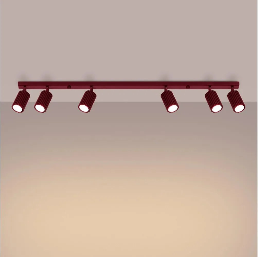 Brilagi - Faretto LED CRESTO 6xGU10/10W/230V bordeaux
