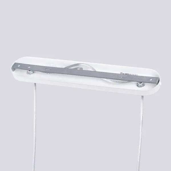 Sollux SL.1692 - Lampadario a sospensione con filo LIRO 2xGU10/10W/230V bianco
