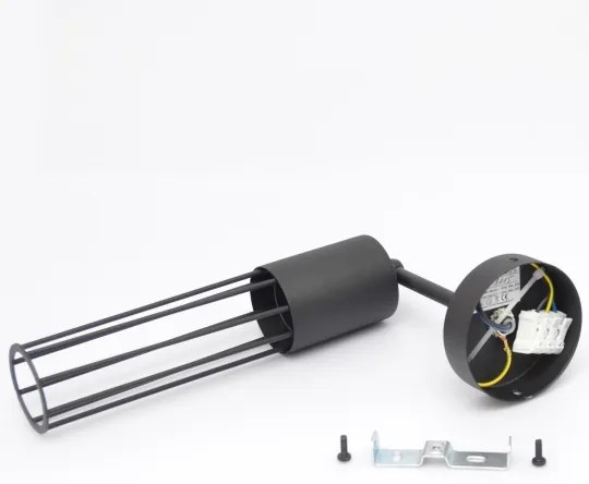 Applique MELODY 1xE27/15W/230V nero