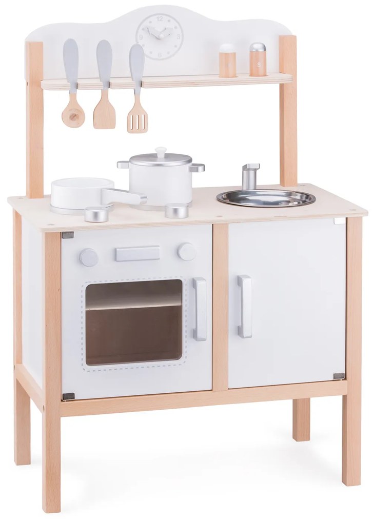 Cucina moderna in legno - bianca